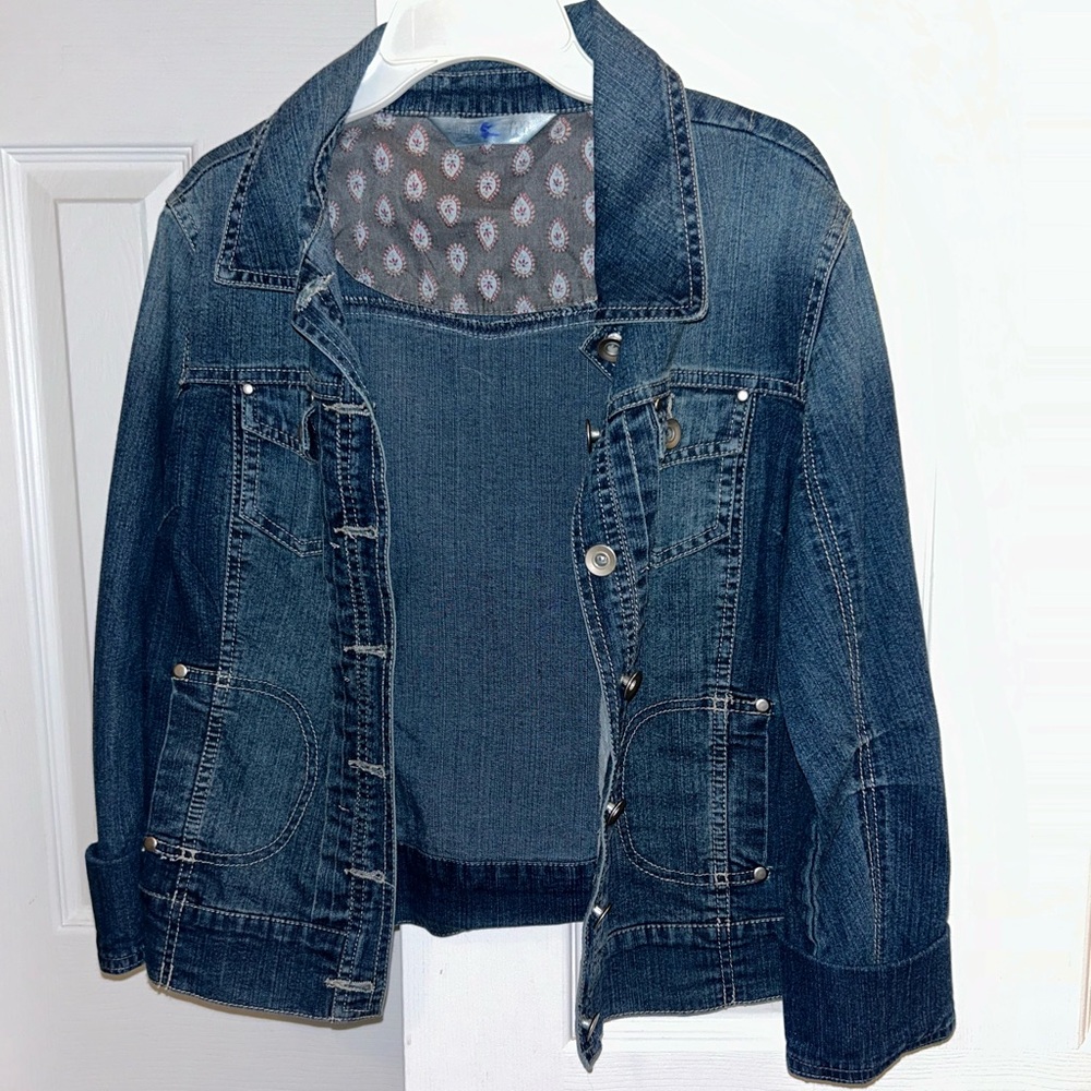 Girl’s cute RT jean jacket